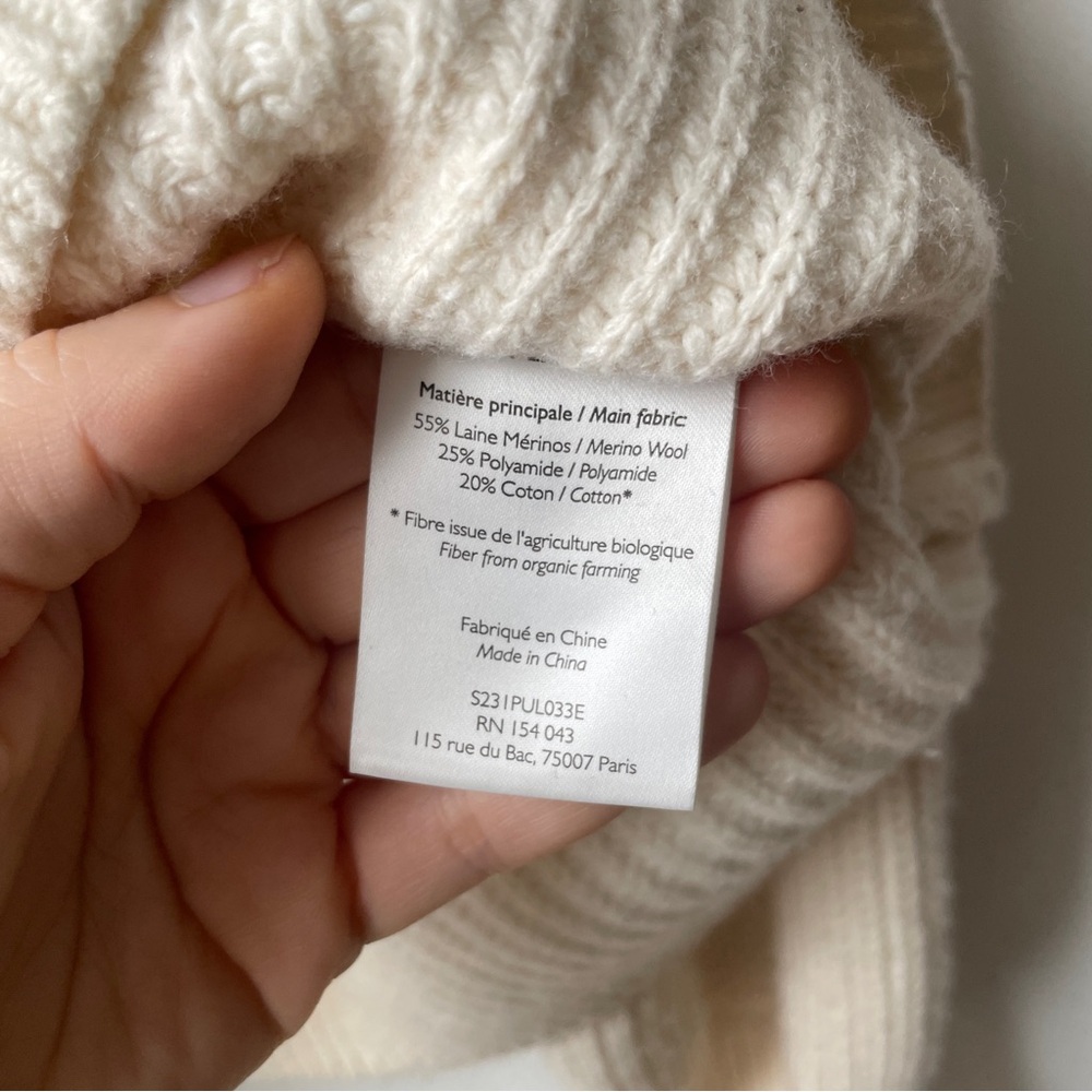 Sezane knit sweater M - Picture 5 of 7